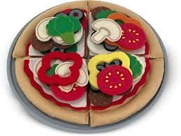 Felt Food Pizza Set