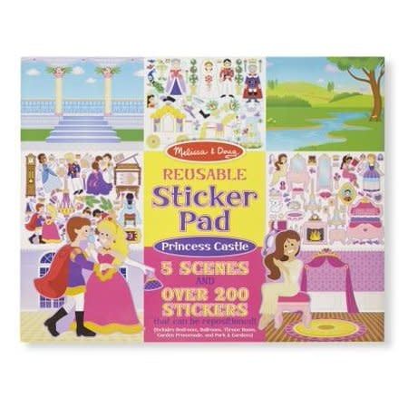 Reusable Sticker Pad - Princess Castle