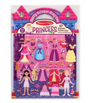Puffy Sticker Play Set - Princess