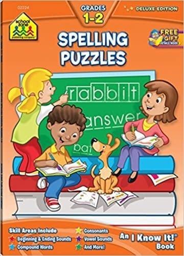 Spelling Puzzles - Grade 1