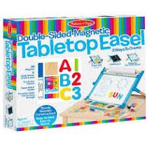 Double-Sided Magnetic Tabletop Easel