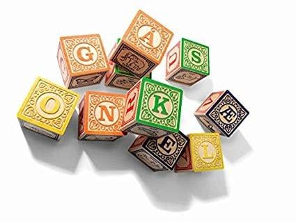 Danish Alphabet Blocks