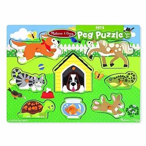 Pets Peg Puzzle