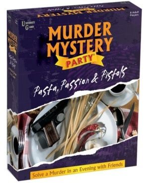 Pasta, Passion &amp; Pistols Murder Mystery Party Game