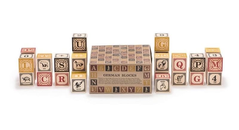 German Alphabet Blocks