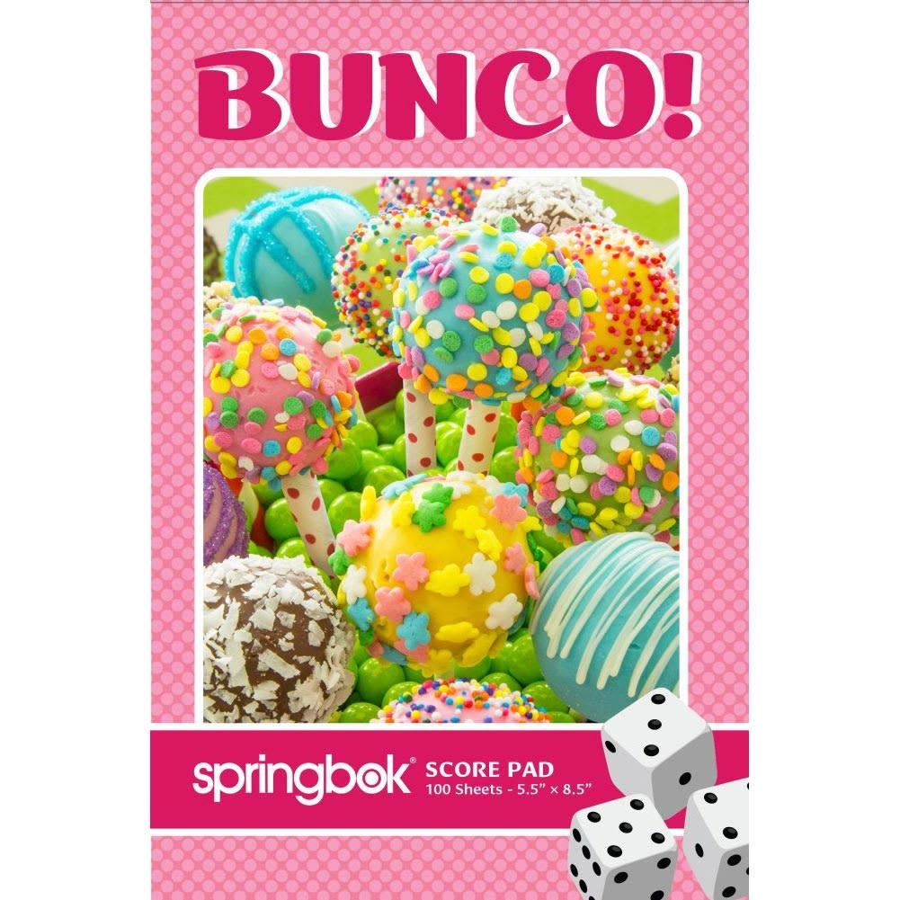 Jumbo Bunco Score Pad