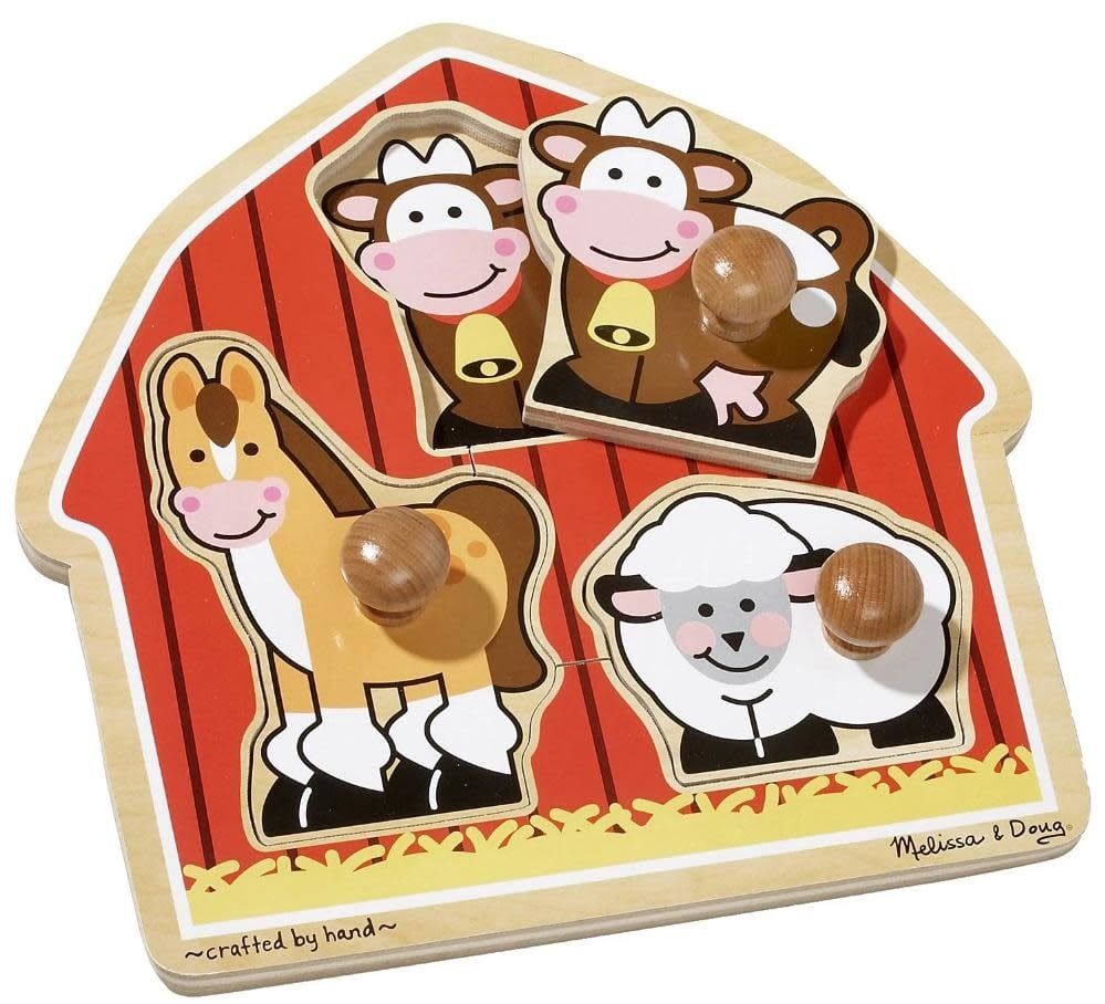 Barnyard Animals Jumbo Knob