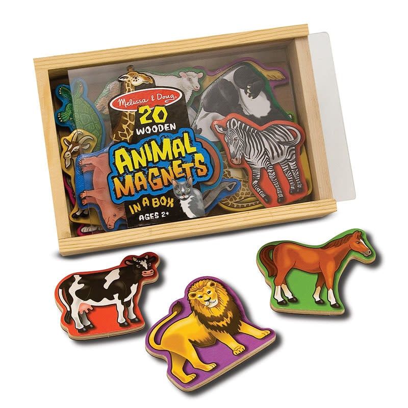 Wooden Animal Magnets