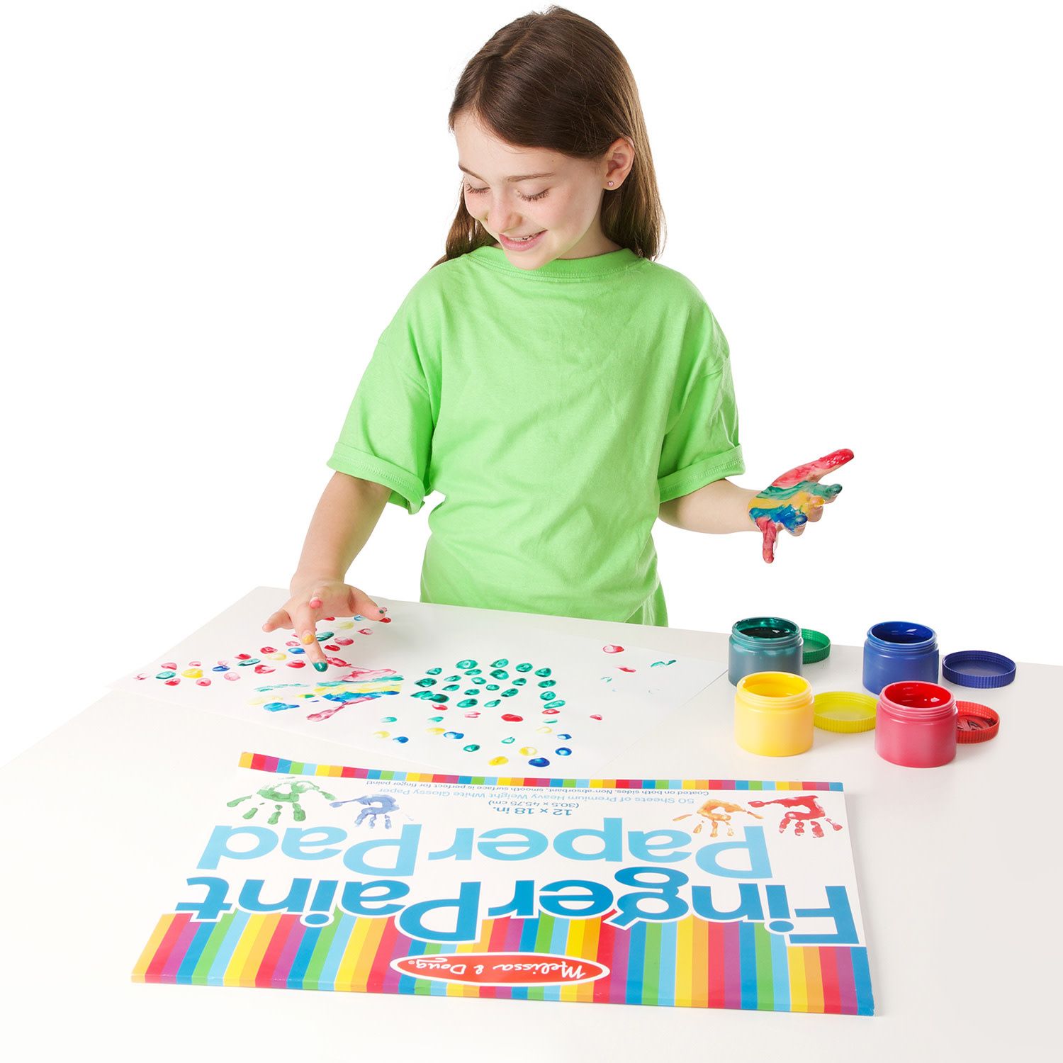 Finger Paint Paper Pad (12&quot;x18&quot;)