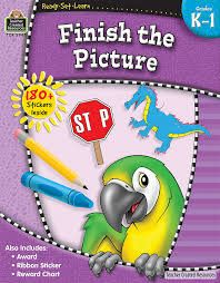 Kindergarten - First Grade Finish the Picture