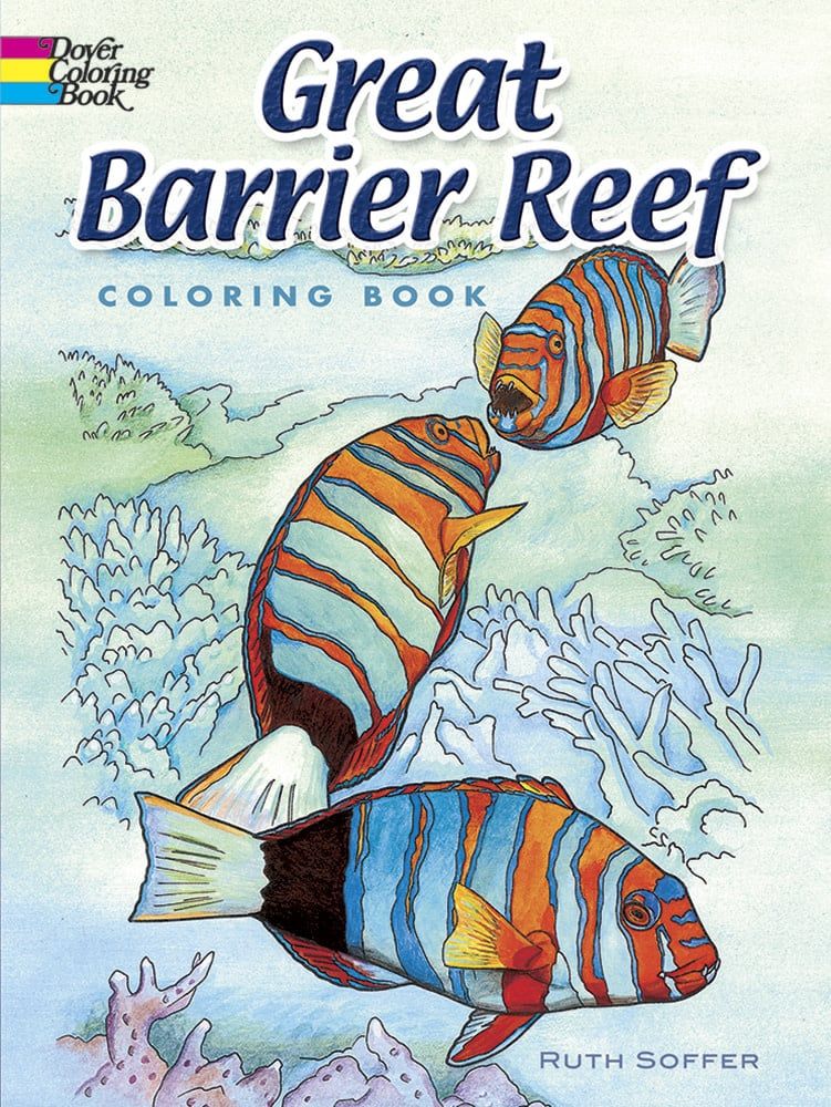 Great Barrier Reef Coloring Book - Ruth Soffer