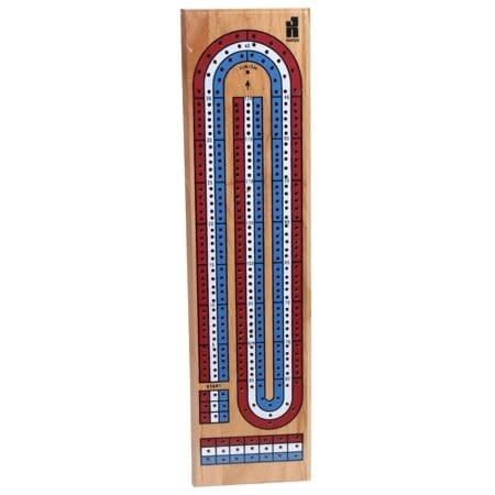 3 Track Cribbage (red, white, blue) 15&quot;