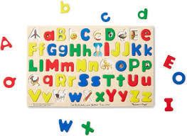 Upper and Lowercase Alphabet Puzzle