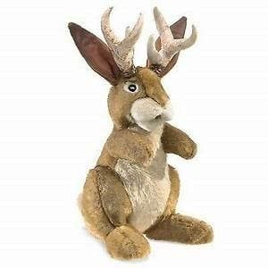 20&quot; Jackalope Puppet