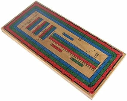 4 Track Jumbo Cribbage 21"