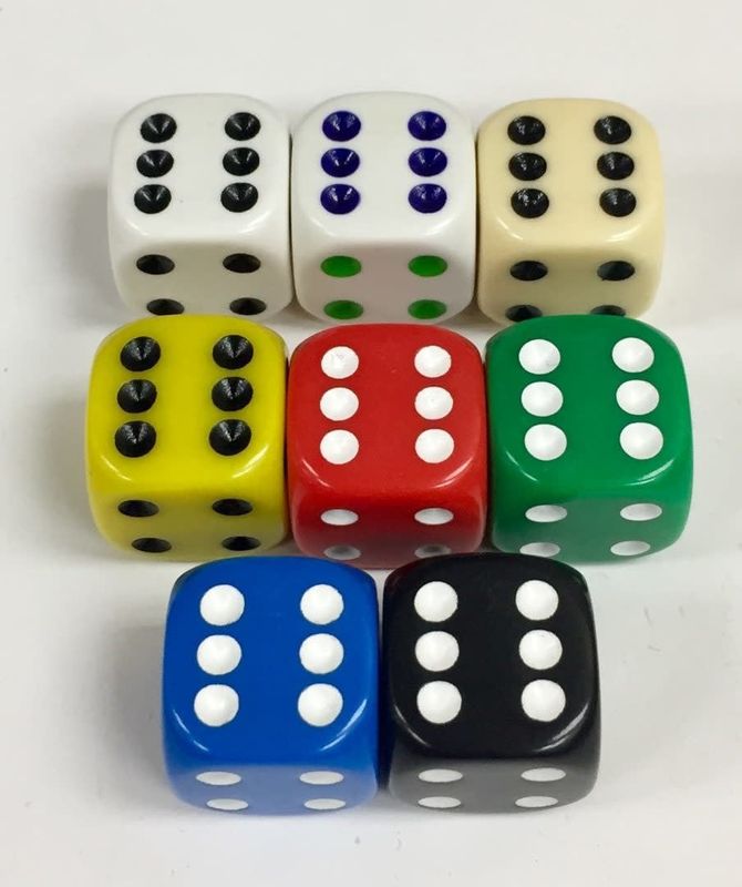 Dice Opaque Rounded Edge