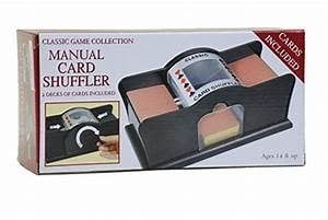 Manual Card Shuffler With Cards