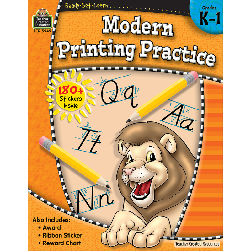 Kindergarten- First Grade Modern Writing Practice