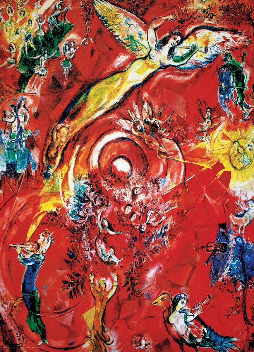 The Triumph of Music by Marc Chagall 1000 pc