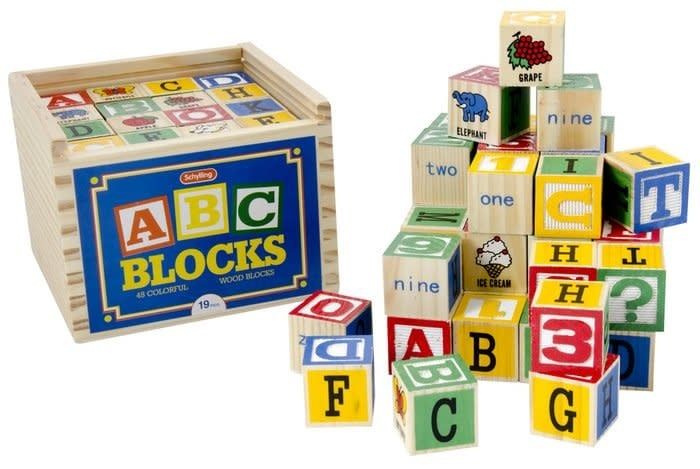 Alphabet Blocks 48 pc