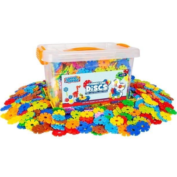 1400 Piece Interlocking Plastic disc Set