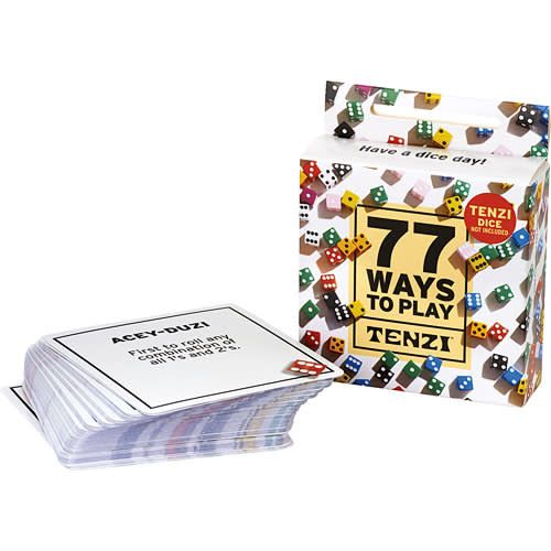 77 Ways to Play Tenzi Cards