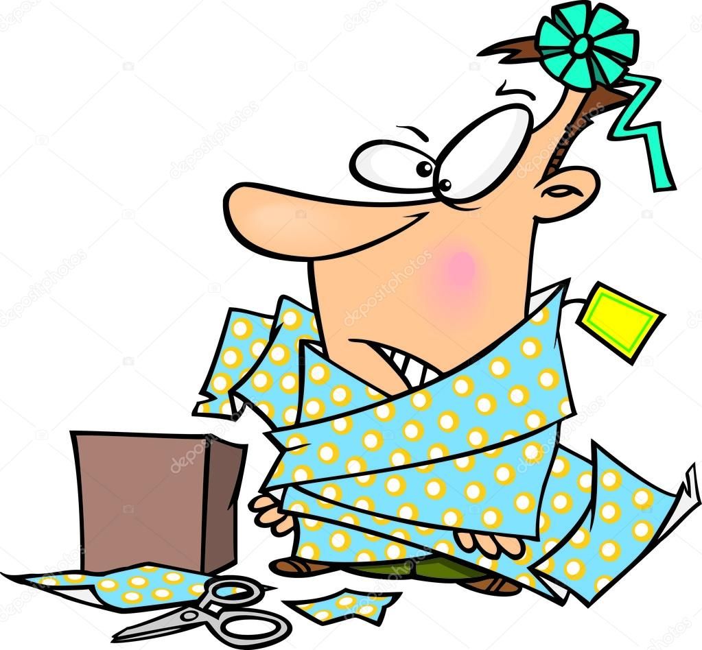 Gift Wrapping - Irregular Shape