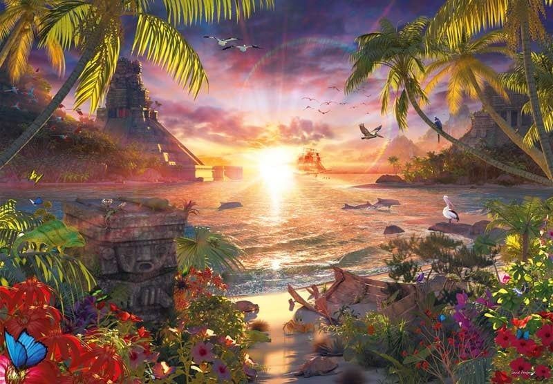 Paradise Sunset 18000 pc