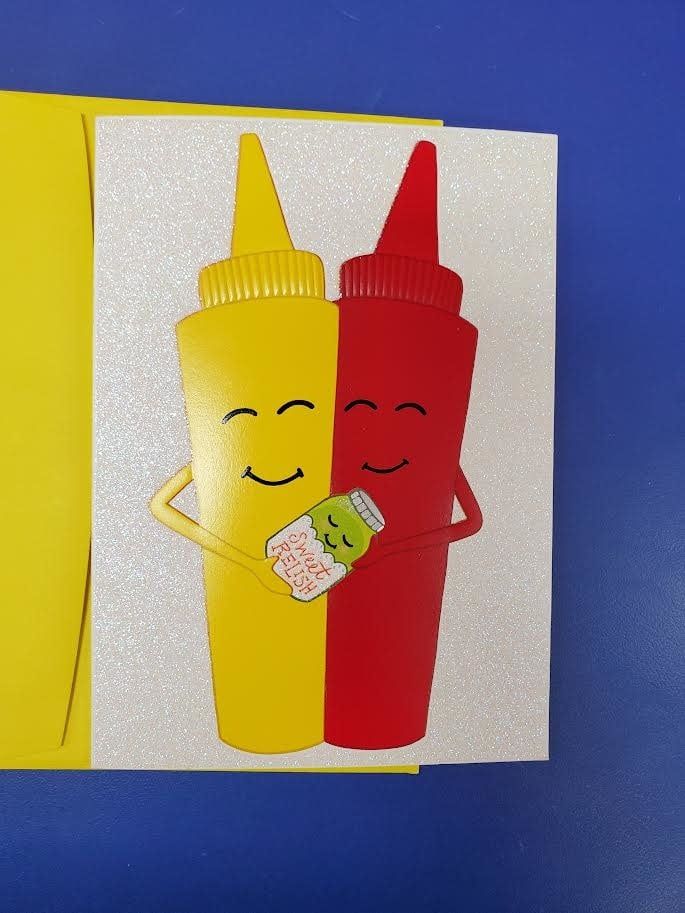 Condiment Congratulation Card