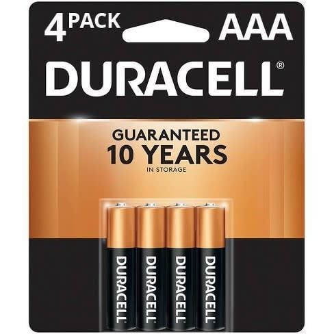 AAA Batteries 4 pk