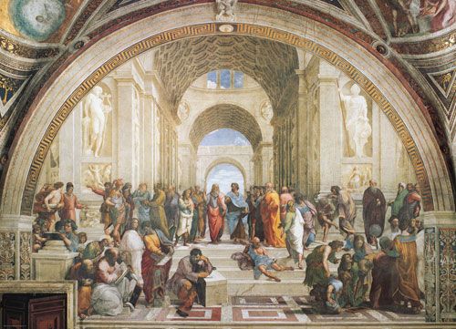 Raphael School of Athens 1000 pc