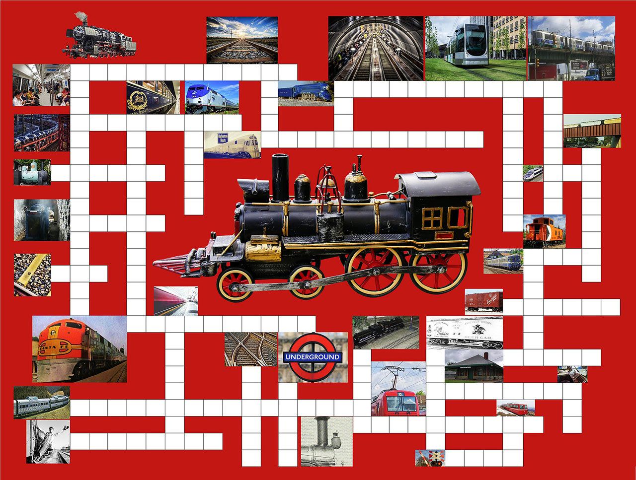 Riding the Rails: 2 Classic Puzzles in 1 500 pc