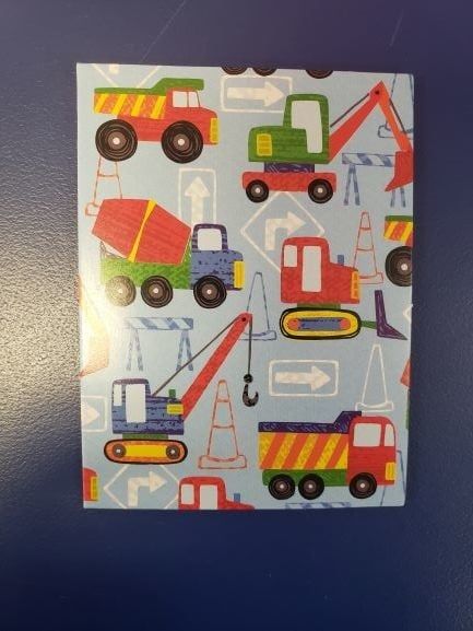 Construction Truck Mini Card