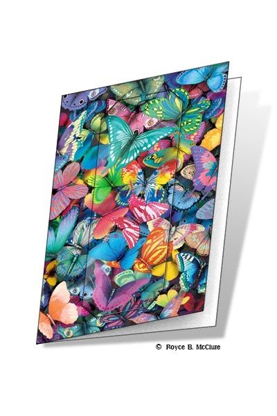 Butterfly Magic 3D Card and Bookmark