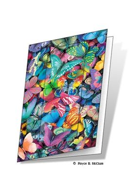 Butterfly Magic 3D Card and Bookmark