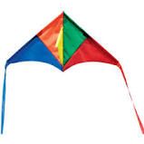 Mini Rainbow Delta Kite