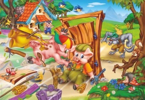 3 Little Pigs 240 pc