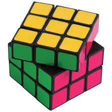 Neon Cube Puzzle