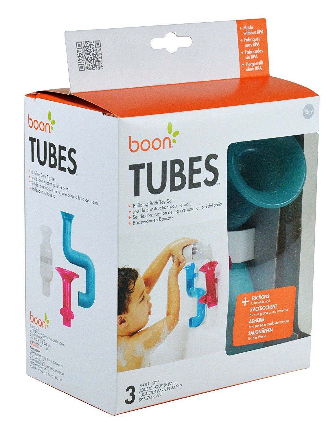 Tubes Building Bath White Clear