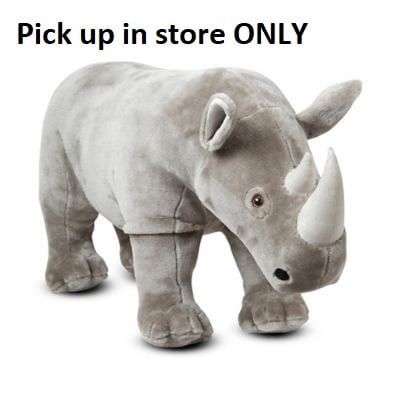 14&quot; Rhinoceros - Plush