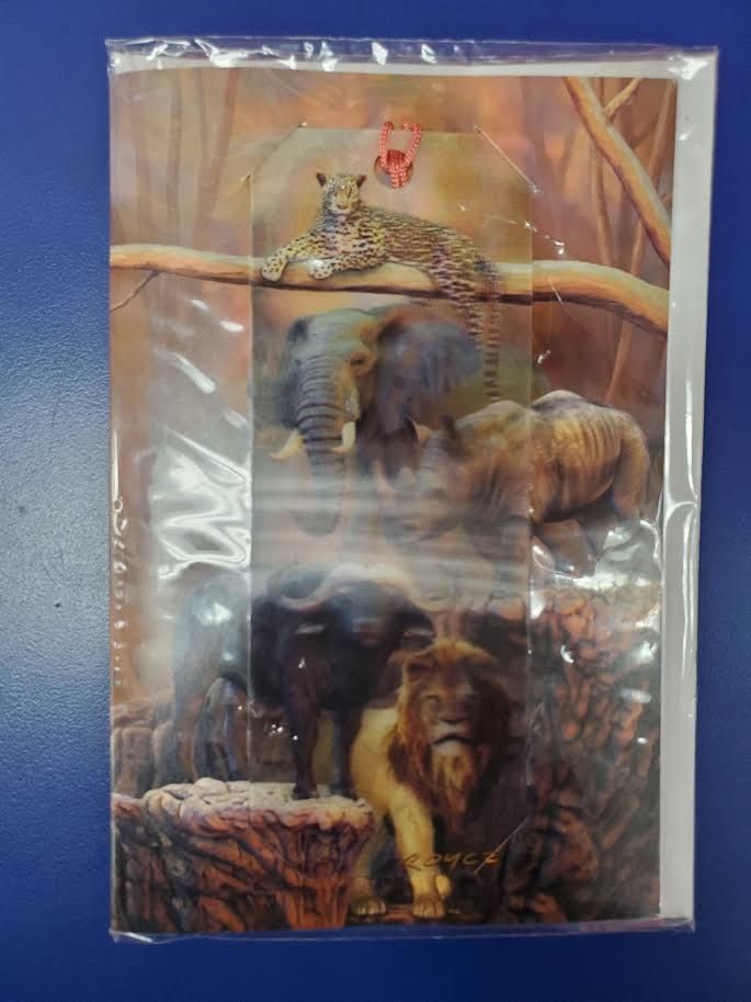 Safari Card and Bookmark