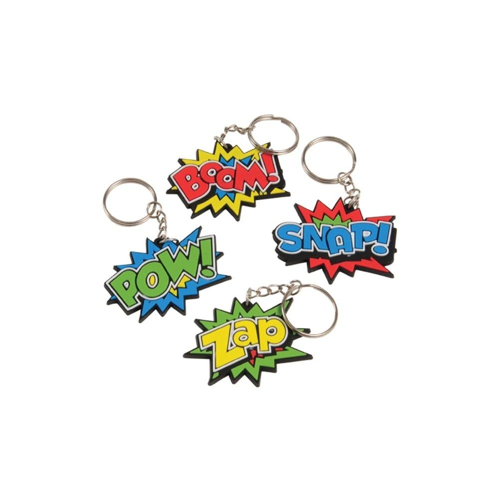 Superhero Keychain