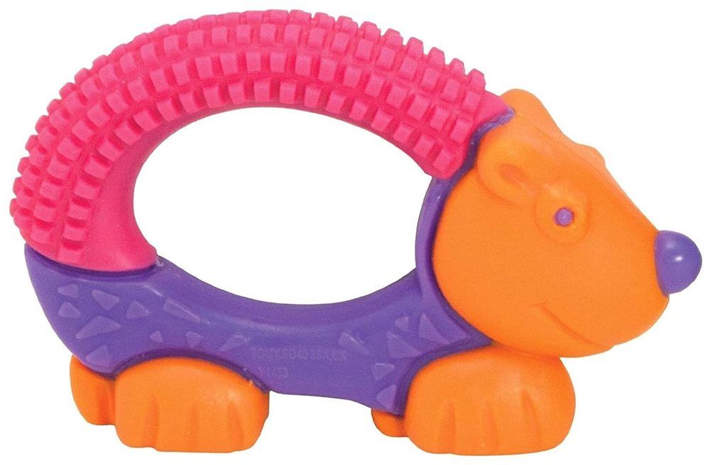 Bristle Buddy Teether Purple