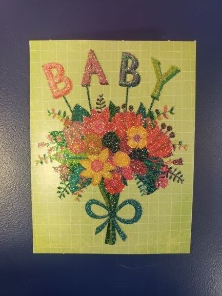 Baby Bouquet Mini Card