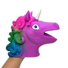 6.7&quot; Unicorn Hand Puppet