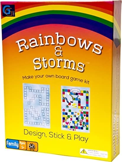 Rainbows and Storms Make Your Own Board Game