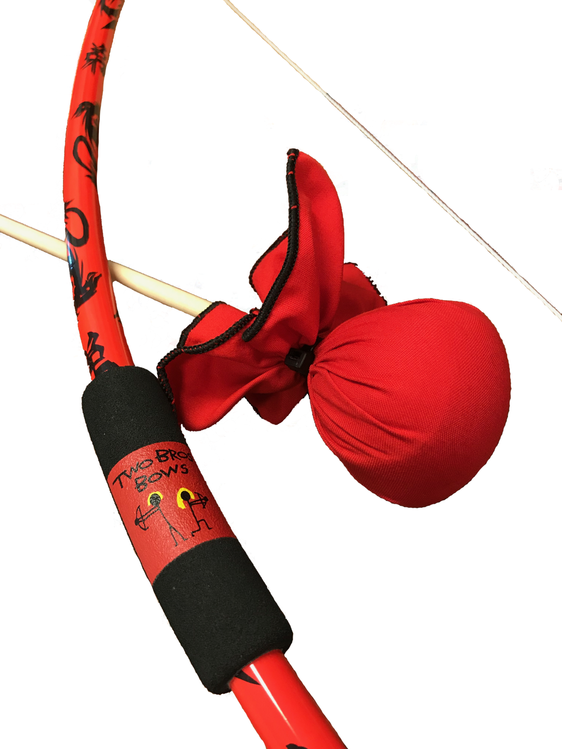 Dragon Bow, 2 Arrows and Small Bullseye
