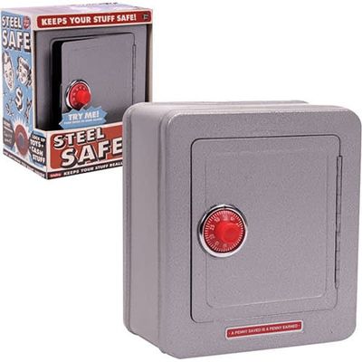 Steel Safe with Alarm 8.5&quot;