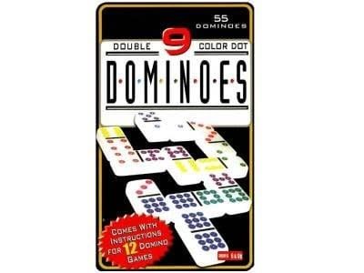 Double 9 Dominoes (in tin)