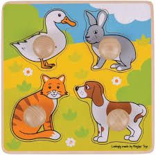 My First Peg Puzzle Pets